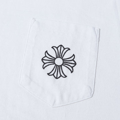 90s - 00s CHプラス / ブロック クロス クルーネック ポケット Tシャツ USA製