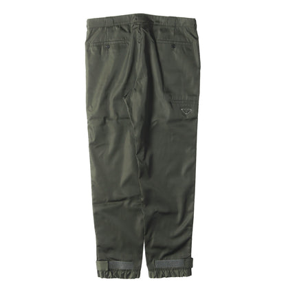 トライアングルロゴパッチ ナイロン トラックパンツ