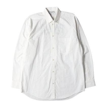 21SS PARISロゴパッチ オーバーサイズ コットン BDシャツ