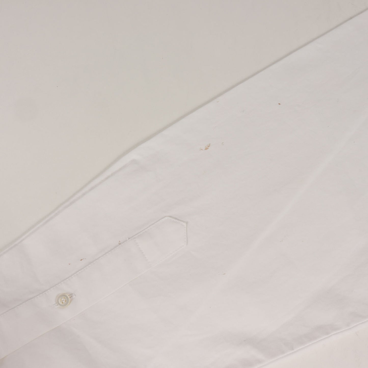 21SS PARISロゴパッチ オーバーサイズ コットン BDシャツ