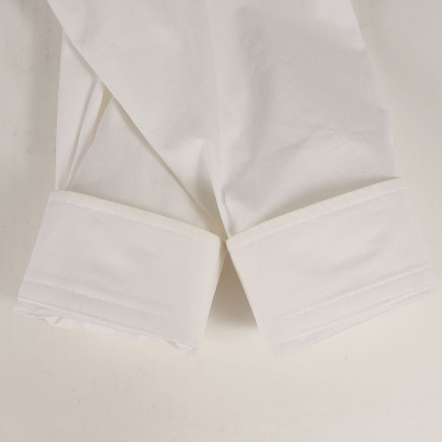 21SS PARISロゴパッチ オーバーサイズ コットン BDシャツ