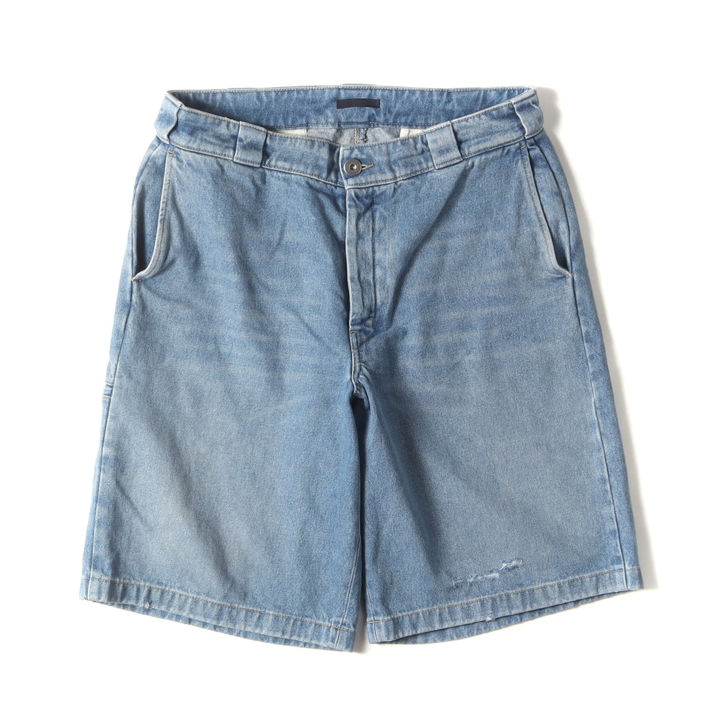 トライアングルロゴ デニム ハーフパンツ / ショートパンツ
