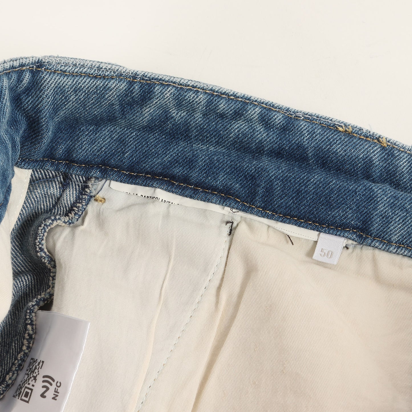 トライアングルロゴ デニム ハーフパンツ / ショートパンツ