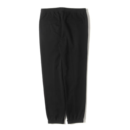 19SS KAWS BEE 装飾 ビジュー ウール イージーパンツ (923C127A4422)