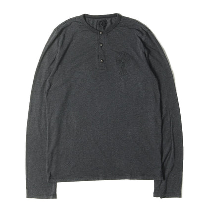クロスボール ヘンリーネック ロングスリーブ Tシャツ