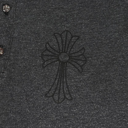 クロスボール ヘンリーネック ロングスリーブ Tシャツ