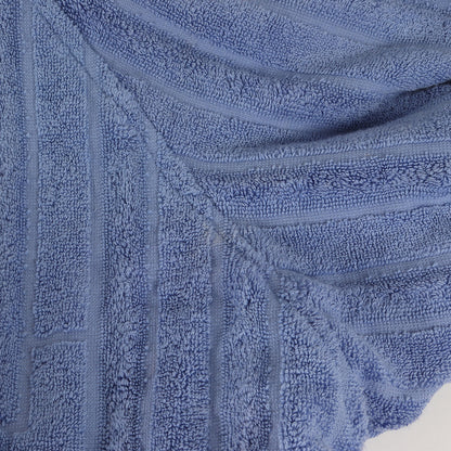 Hロゴ ストライプ パイル バスローブ