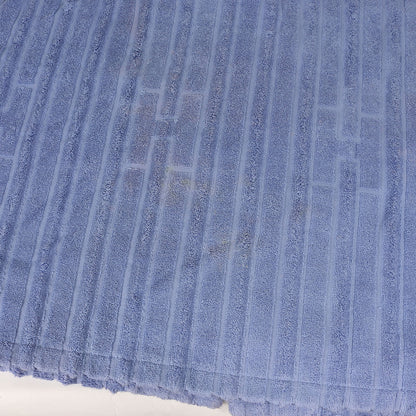 Hロゴ ストライプ パイル バスローブ