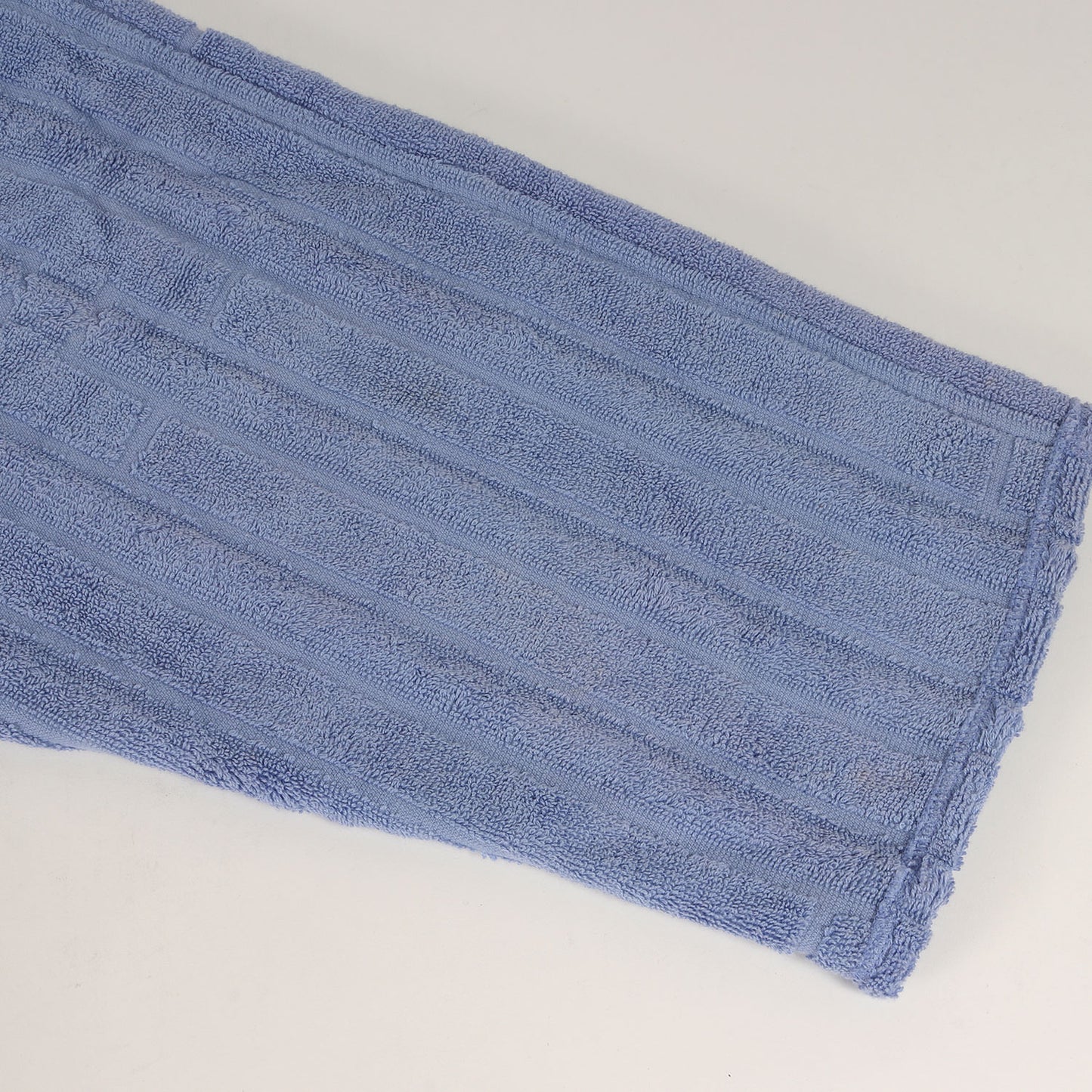 Hロゴ ストライプ パイル バスローブ