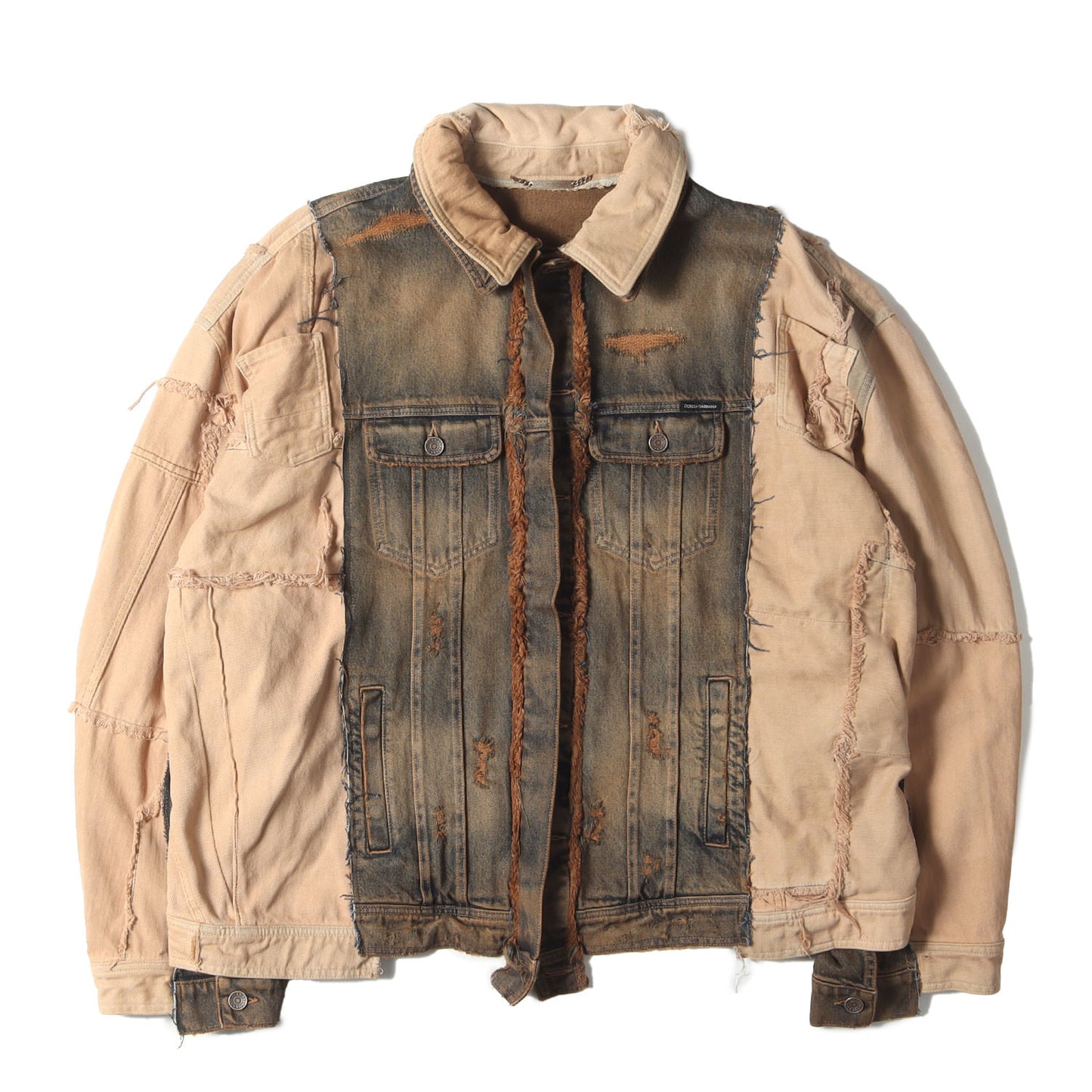 泥加工 再構築 オーバーサイズ デニムジャケット/ Gジャン
