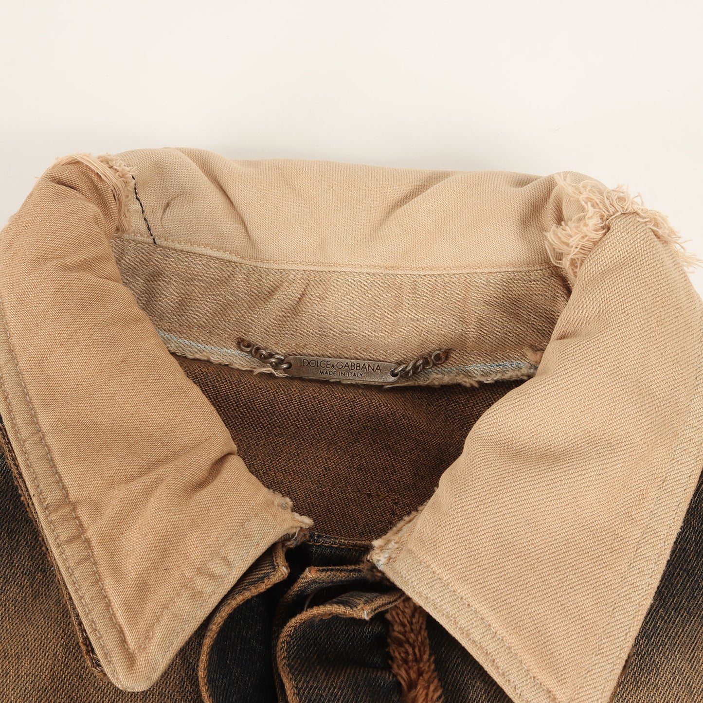 泥加工 再構築 オーバーサイズ デニムジャケット/ Gジャン