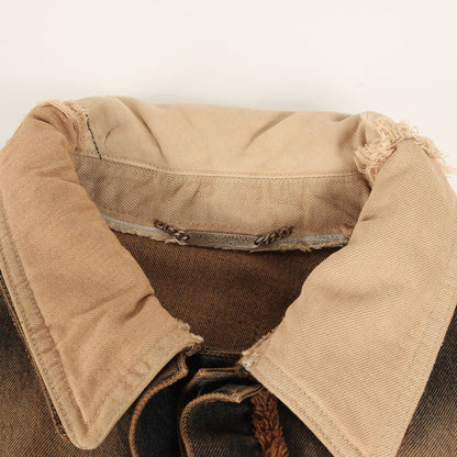 泥加工 再構築 オーバーサイズ デニムジャケット/ Gジャン