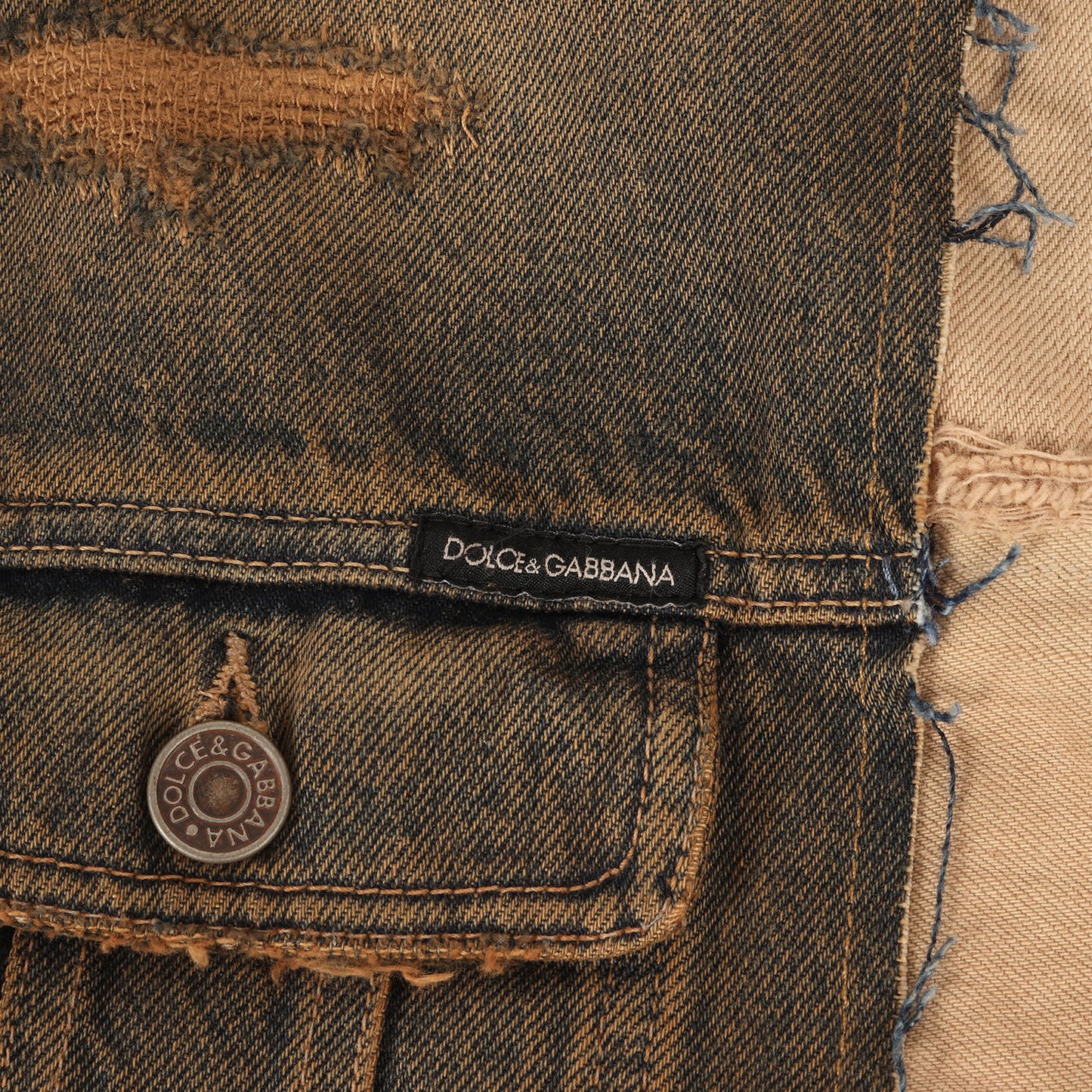 泥加工 再構築 オーバーサイズ デニムジャケット/ Gジャン