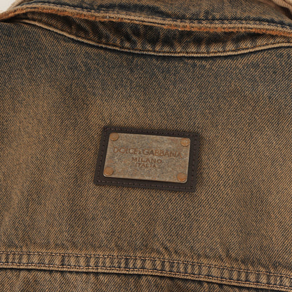 泥加工 再構築 オーバーサイズ デニムジャケット/ Gジャン