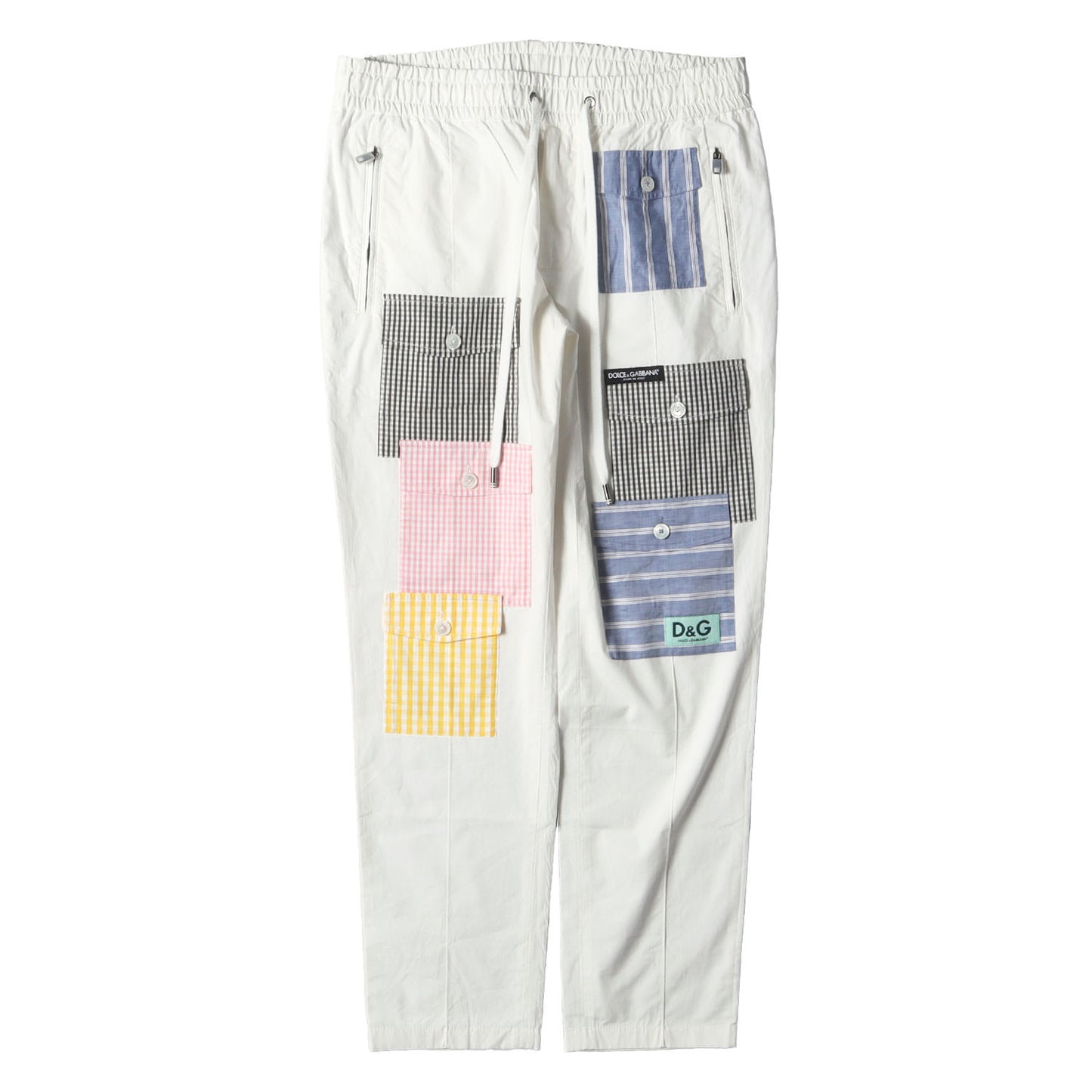 マルチポケット ストレッチコットン イージーパンツ