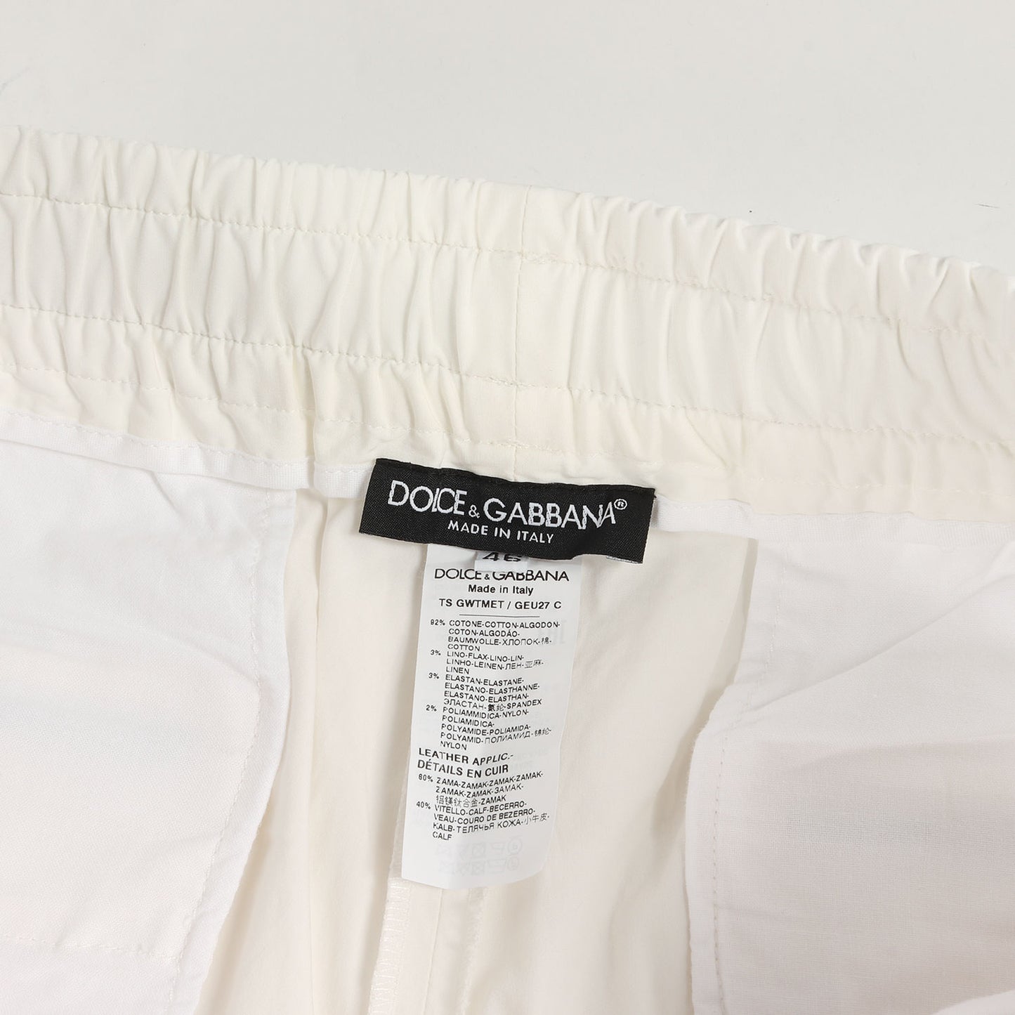 マルチポケット ストレッチコットン イージーパンツ