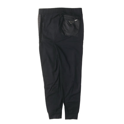 20SS トライアングルパッチ サイドテープ ストレッチコットン イージーパンツ