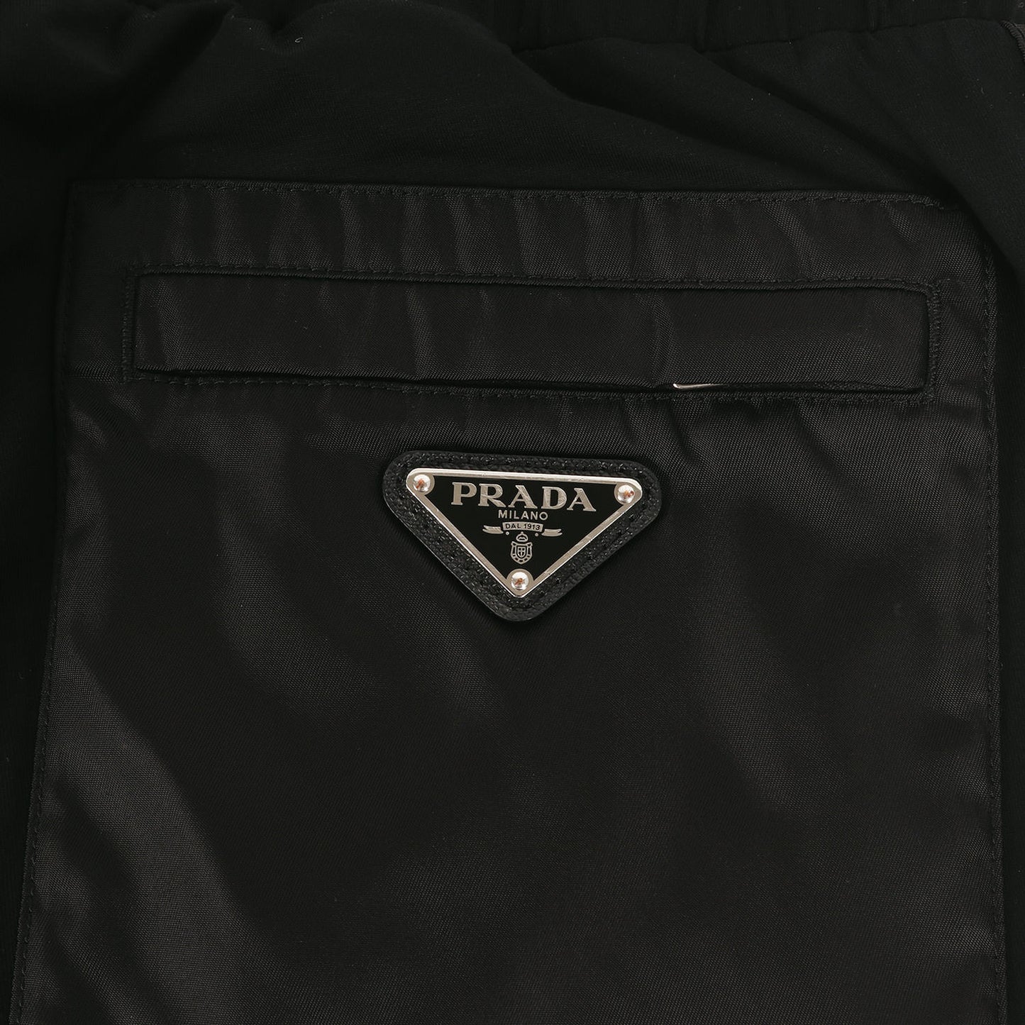 20SS トライアングルパッチ サイドテープ ストレッチコットン イージーパンツ