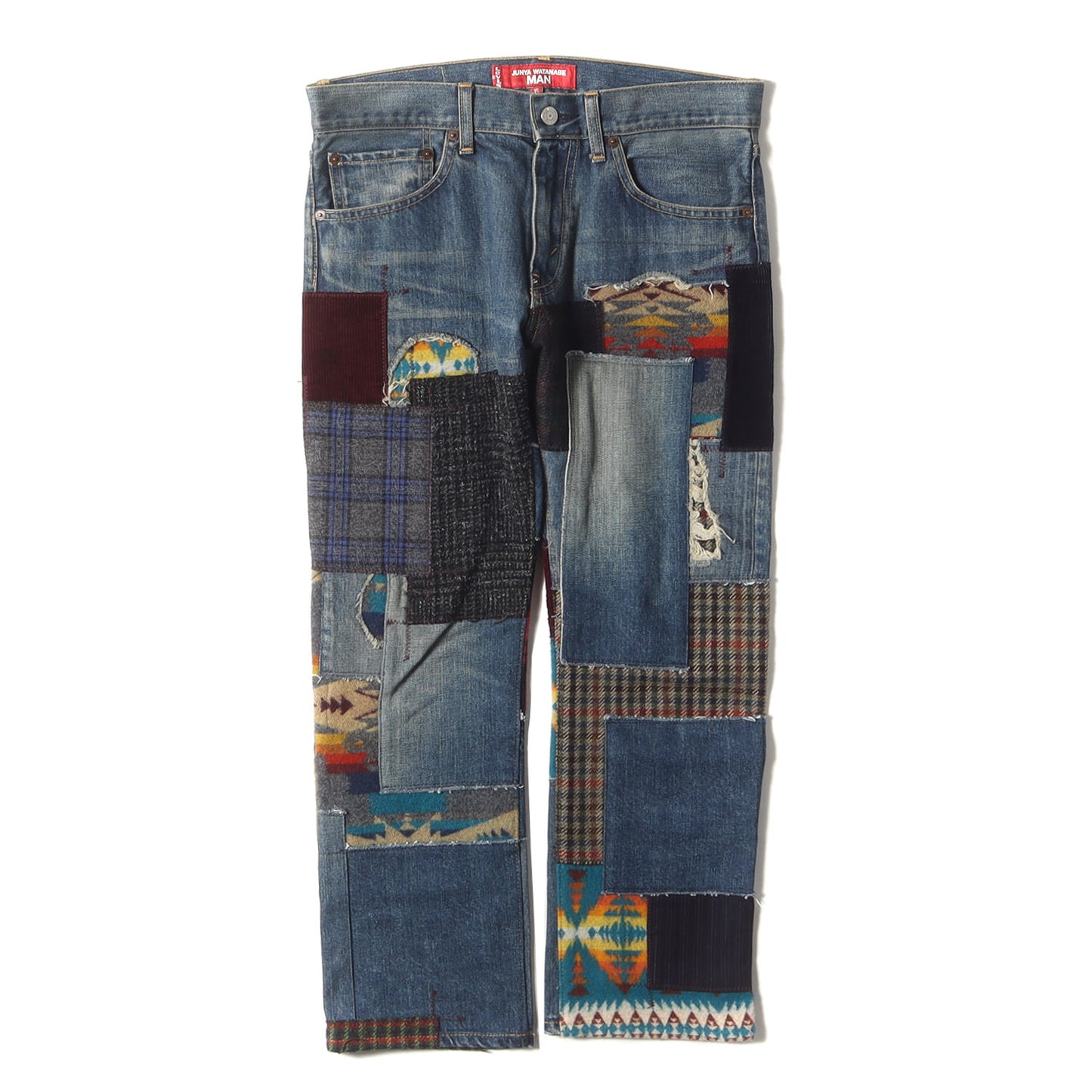 22AW × Levis ×PENDLETON  再構築 デニムパンツ パッチワーク