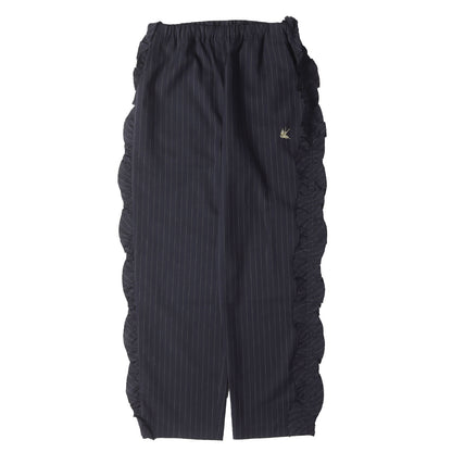 23AW IMA:ZINE別注 RhodolirioN for MEN meets TANY ピンストライプ ジャケット フリル ピンストライプ パンツ