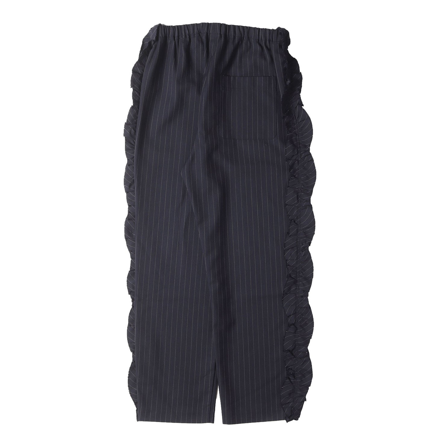 23AW IMA:ZINE別注 RhodolirioN for MEN meets TANY ピンストライプ ジャケット フリル ピンストライプ パンツ