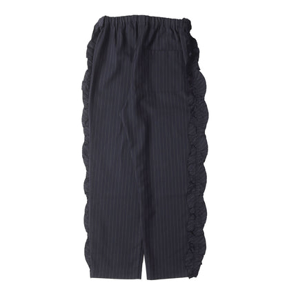 23AW IMA:ZINE別注 RhodolirioN for MEN meets TANY ピンストライプ ジャケット フリル ピンストライプ パンツ