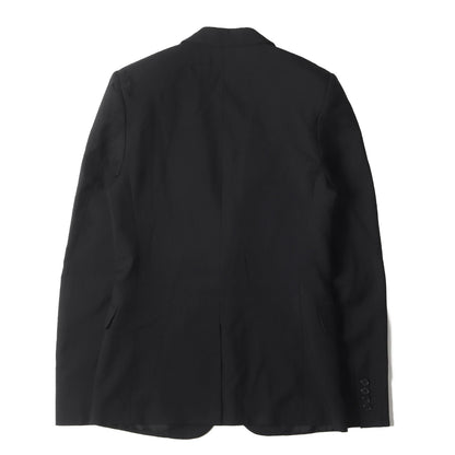 14AW エディ期 ピークドラペル ウール 1B テーラードジャケット