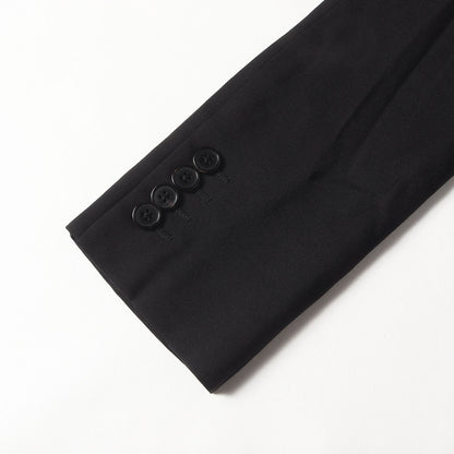 14AW エディ期 ピークドラペル ウール 1B テーラードジャケット