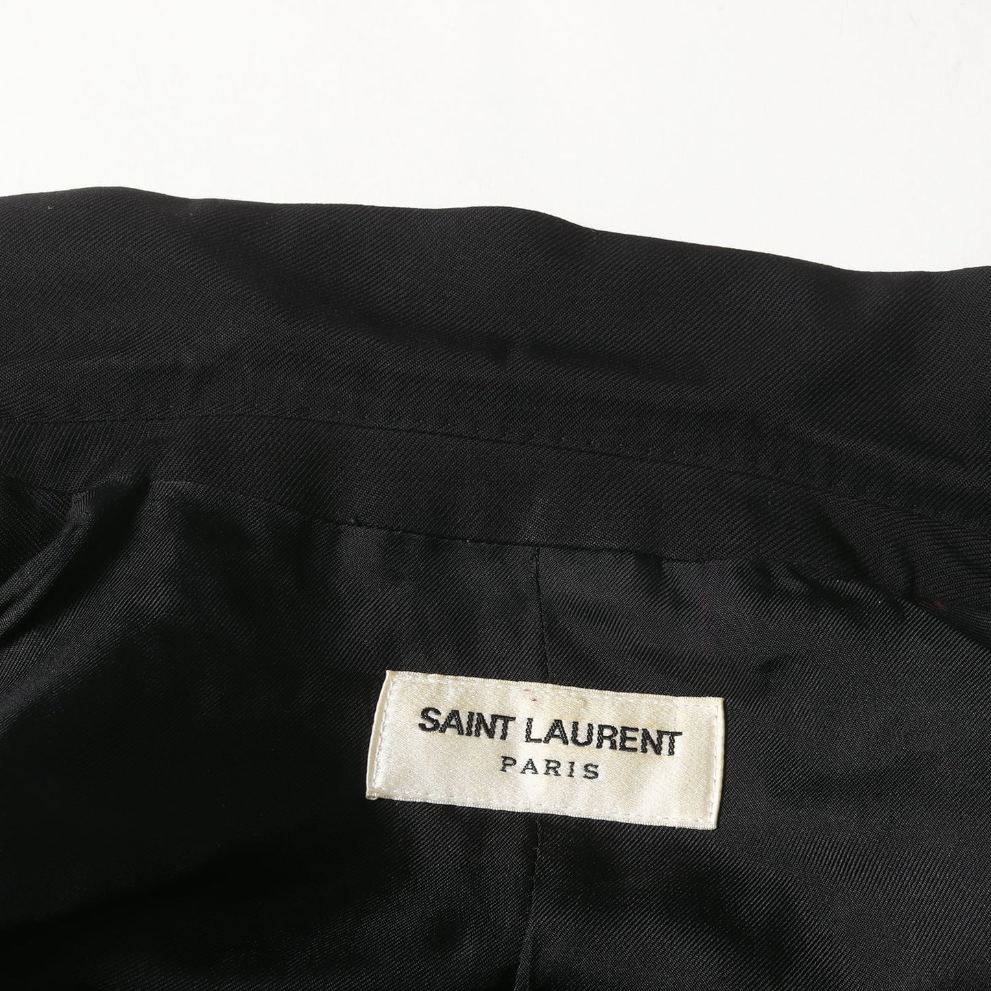 14AW エディ期 ピークドラペル ウール 1B テーラードジャケット