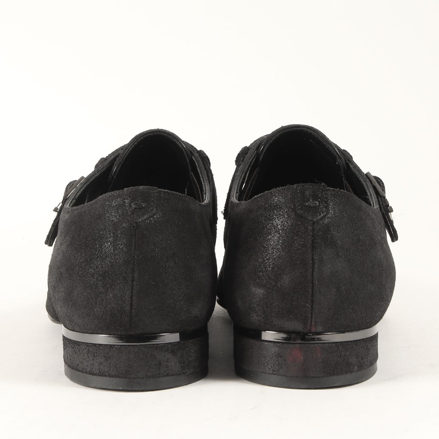 モンクストラップ レザー ローファー