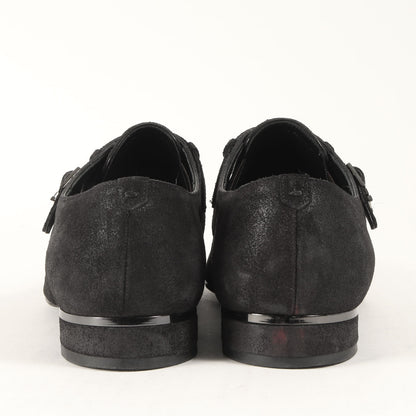 モンクストラップ レザー ローファー