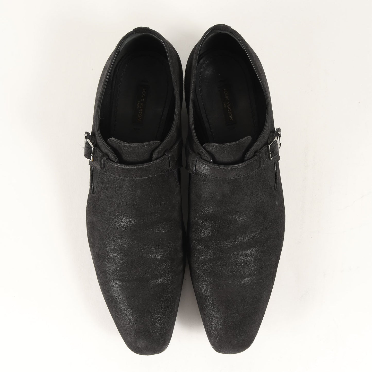 モンクストラップ レザー ローファー