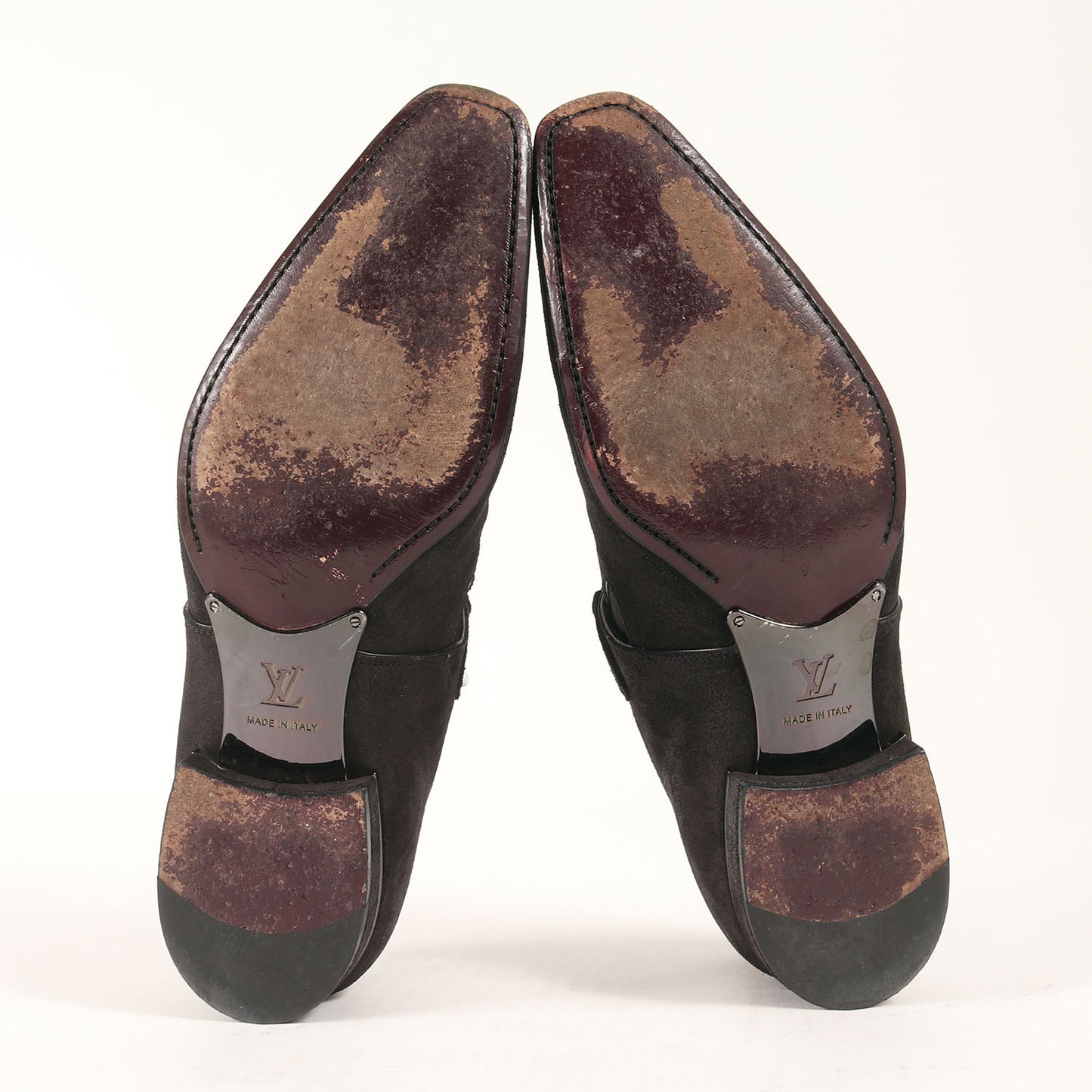 モンクストラップ レザー ローファー