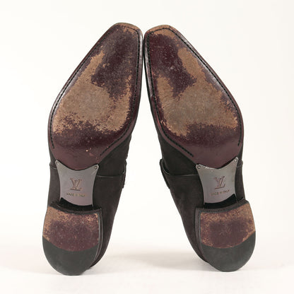 モンクストラップ レザー ローファー