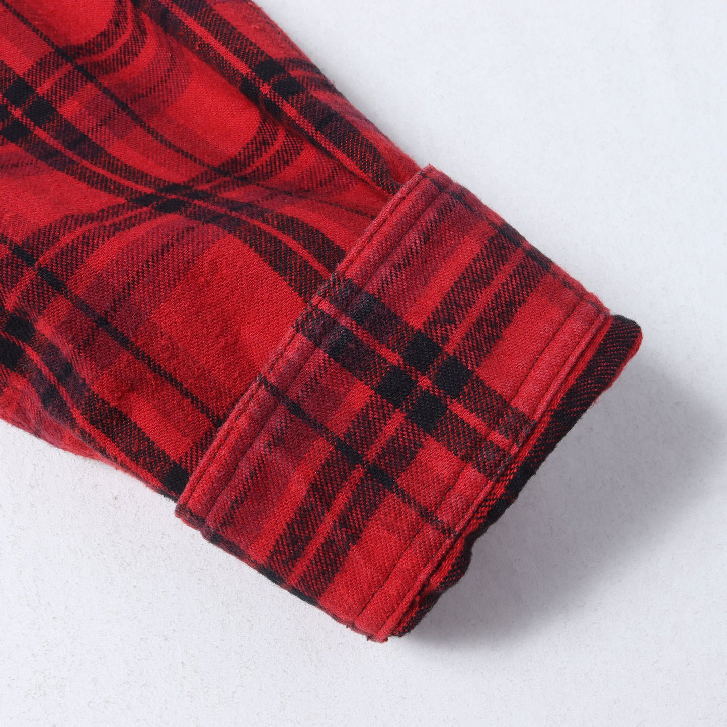 アローパッチ オーバーサイズ チェック フランネル シャツ (ARROW PATCHED FLANNNEL CHECK OVERSIZED SHIRT)