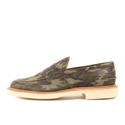 ×nano universe カモフラージュ コインローファー