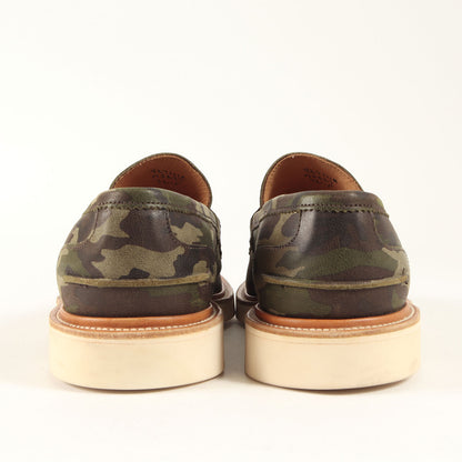 ×nano universe カモフラージュ コインローファー