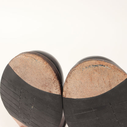 レザー レースアップ ドレスシューズ