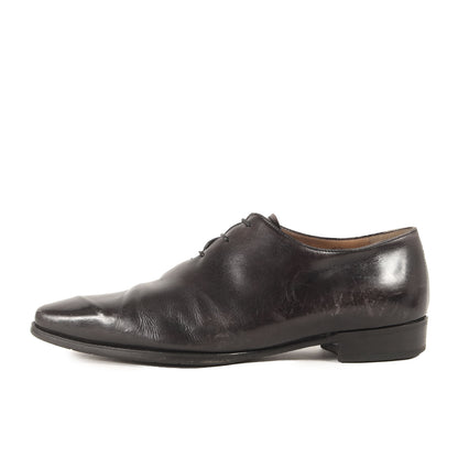 アレッサンドロ ホールカット レザー シューズ / パティーヌ