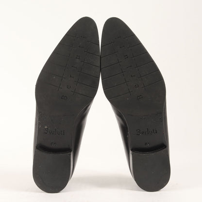 アレッサンドロ ホールカット レザー シューズ / パティーヌ