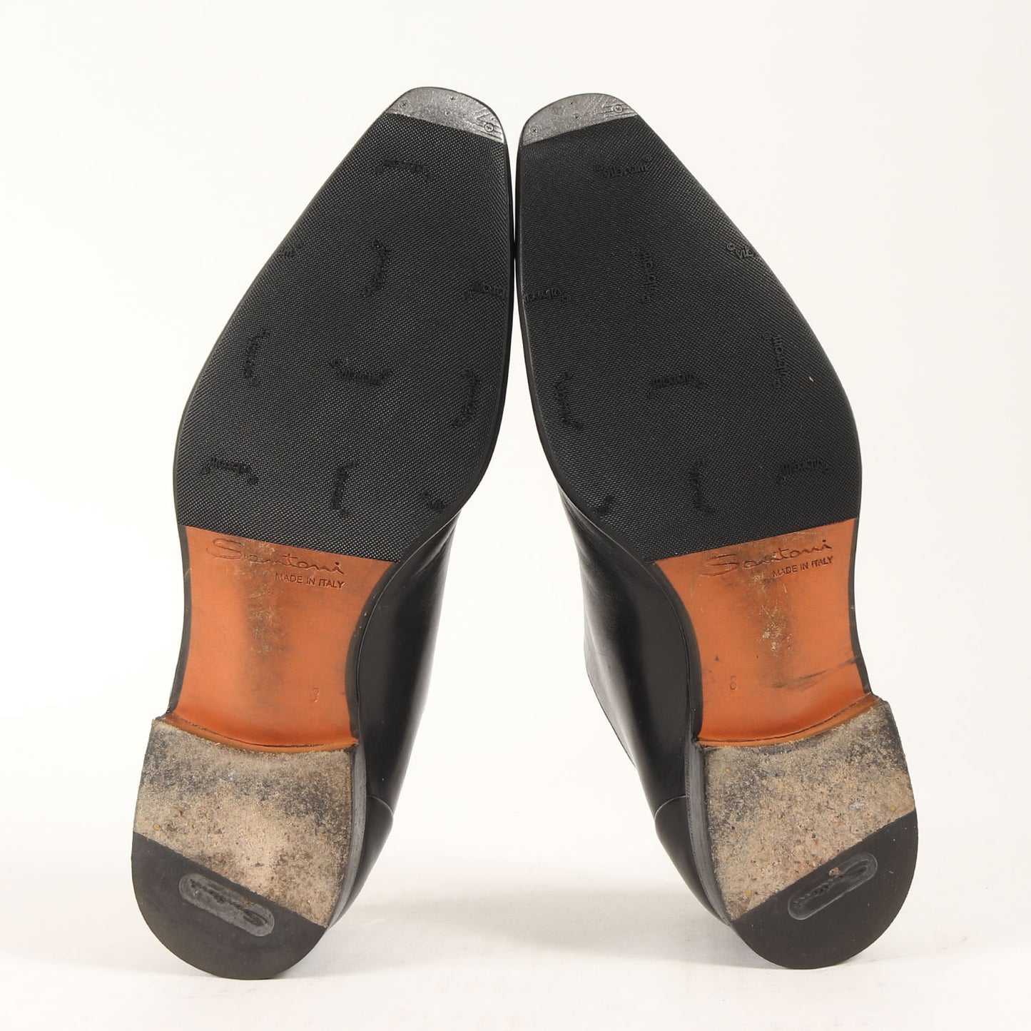 クロコ ホールカット レザー シューズ