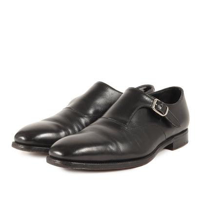 モンクストラップ レザー ドレス シューズ (63636)