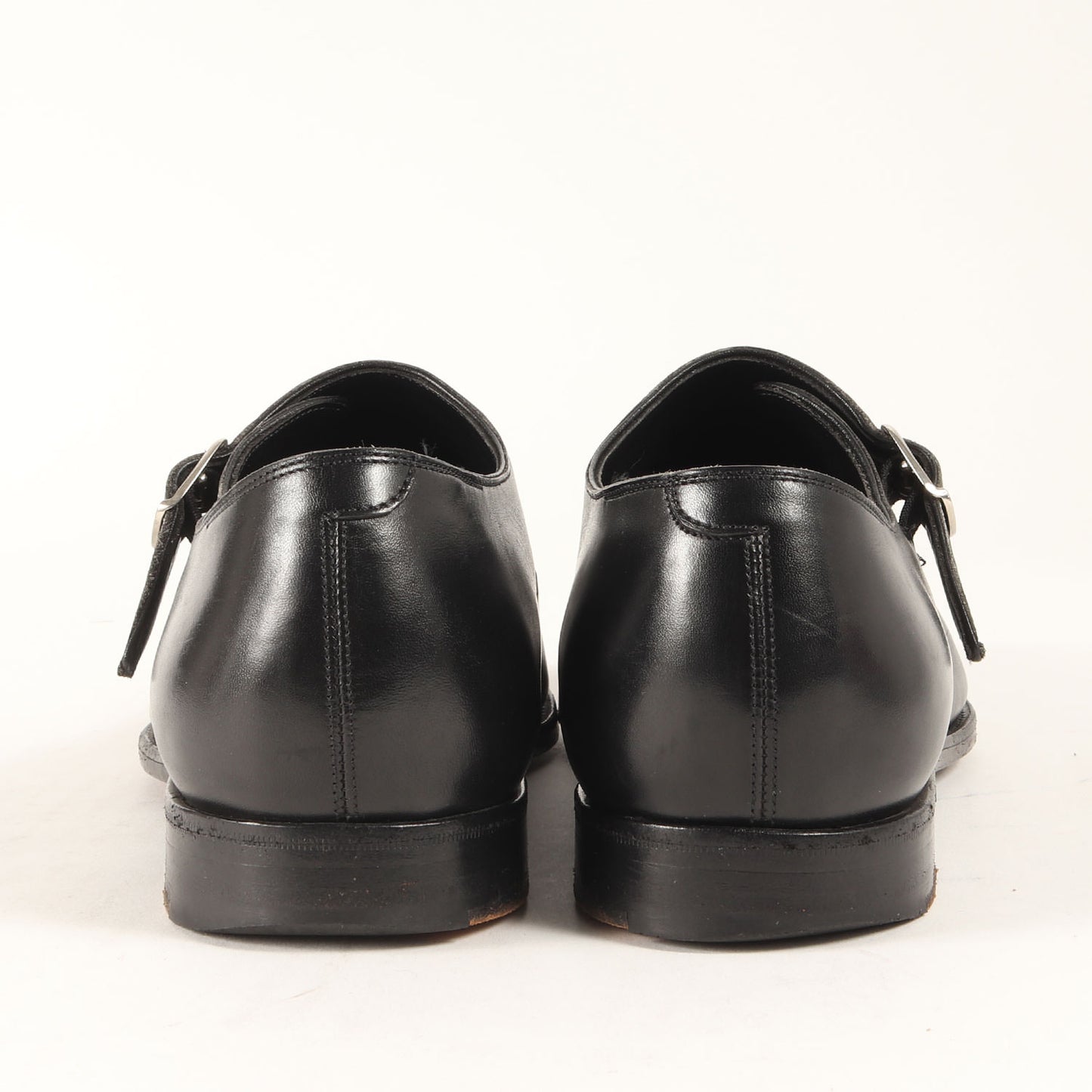 モンクストラップ レザー ドレス シューズ (63636)