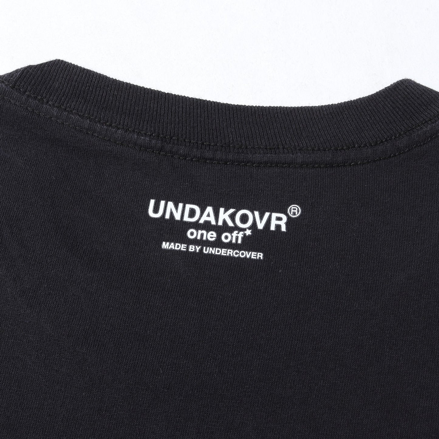 [希少モデル] 古着再構築 手刷りプリント one off Tシャツ