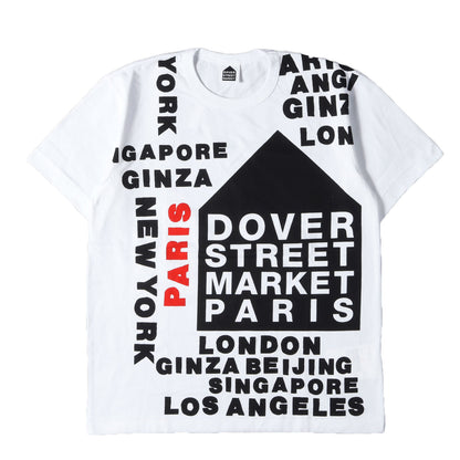 25SS DSM PARIS 都市ロゴ クルーネック Tシャツ (ZM-T101)