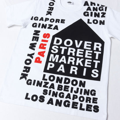 25SS DSM PARIS 都市ロゴ クルーネック Tシャツ (ZM-T101)