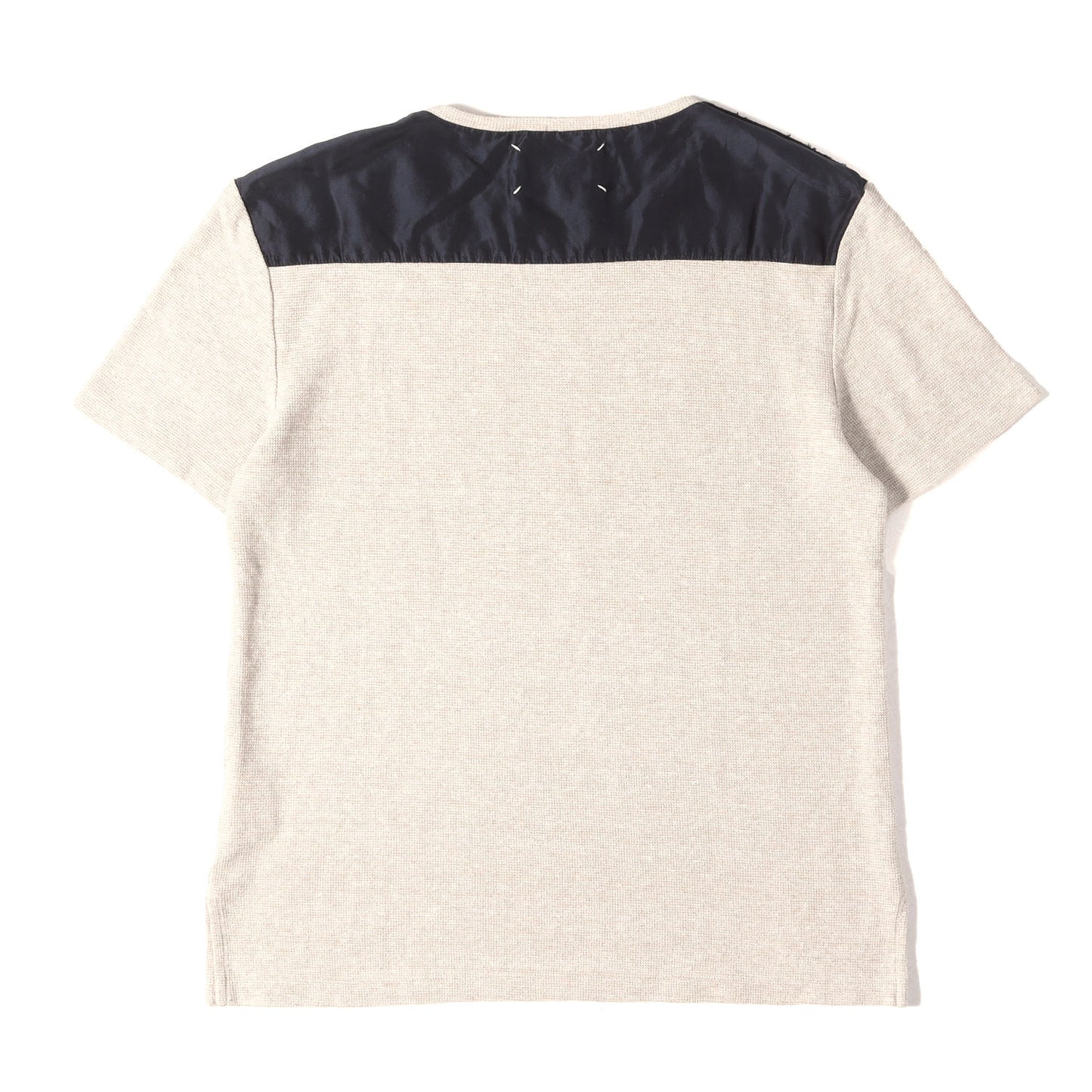 16SS シルク切替 メランジ ニット Tシャツ S50GC0429 S22688