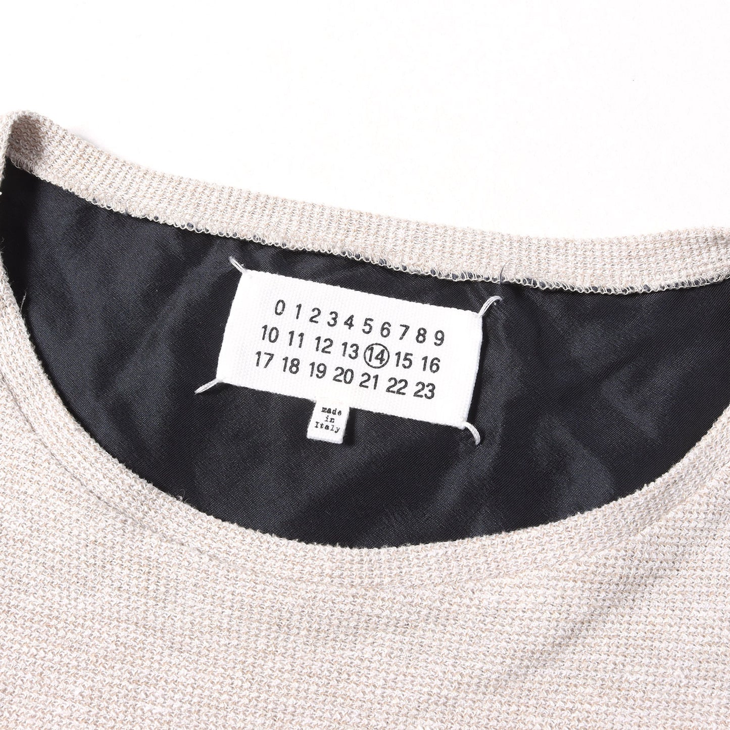 16SS シルク切替 メランジ ニット Tシャツ S50GC0429 S22688