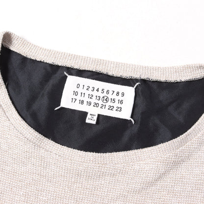 16SS シルク切替 メランジ ニット Tシャツ S50GC0429 S22688