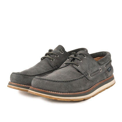 スエードレザー デッキシューズ　